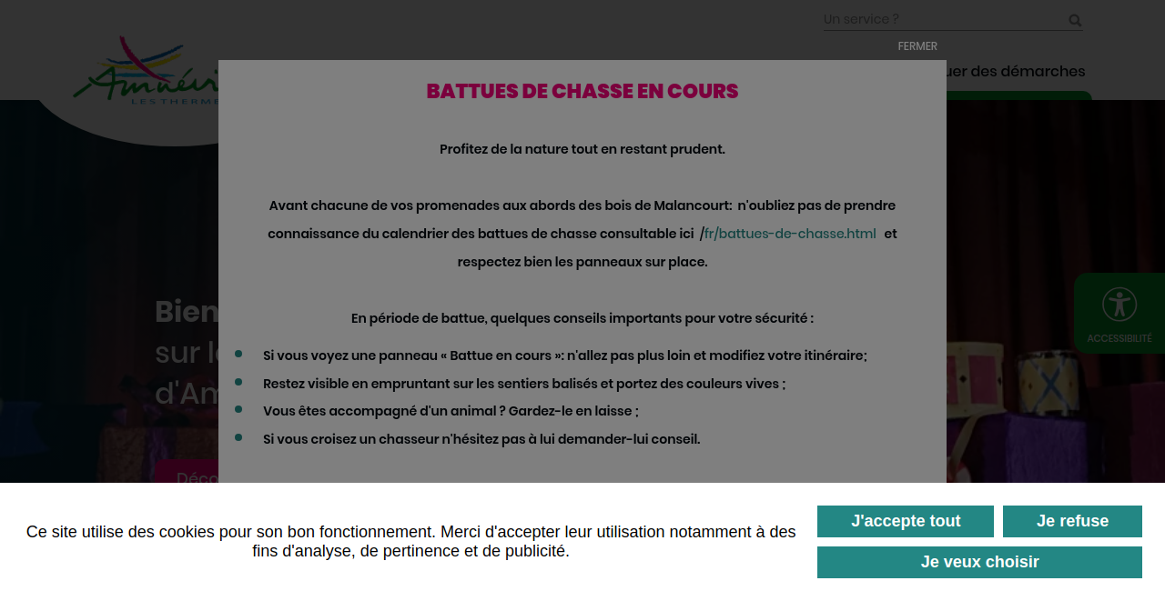 Site internet de la commune de Amnéville