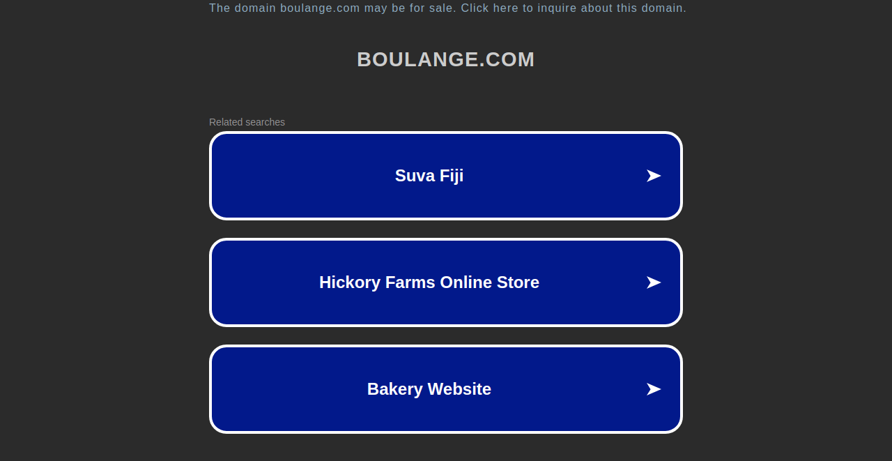 Boulange Boulange