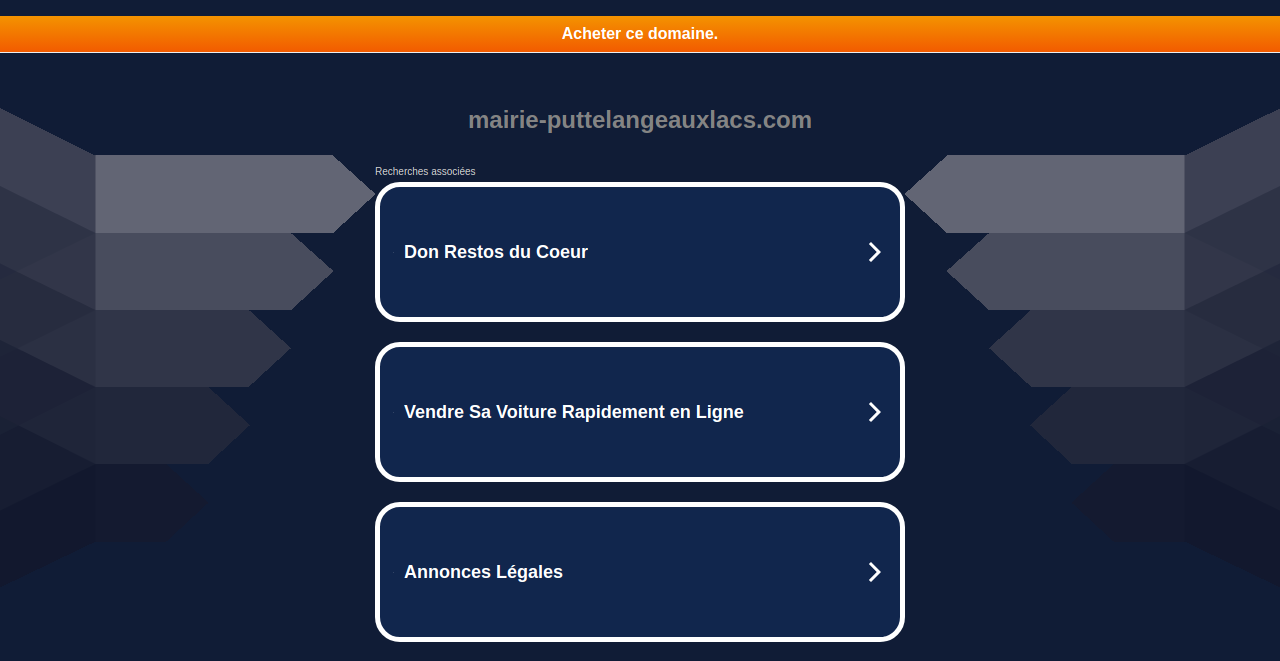 Puttelange-aux-Lacs