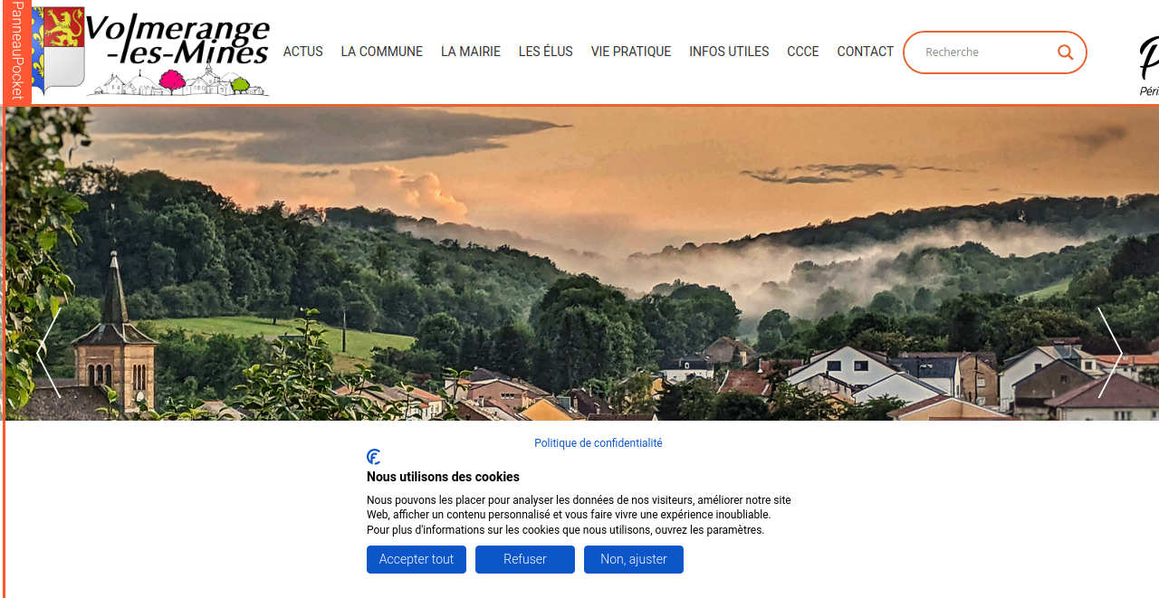 Site internet de la commune de Volmerange-les-Mines