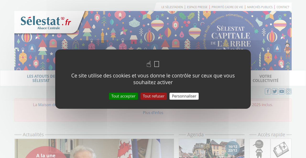 Site internet de la commune de Sélestat