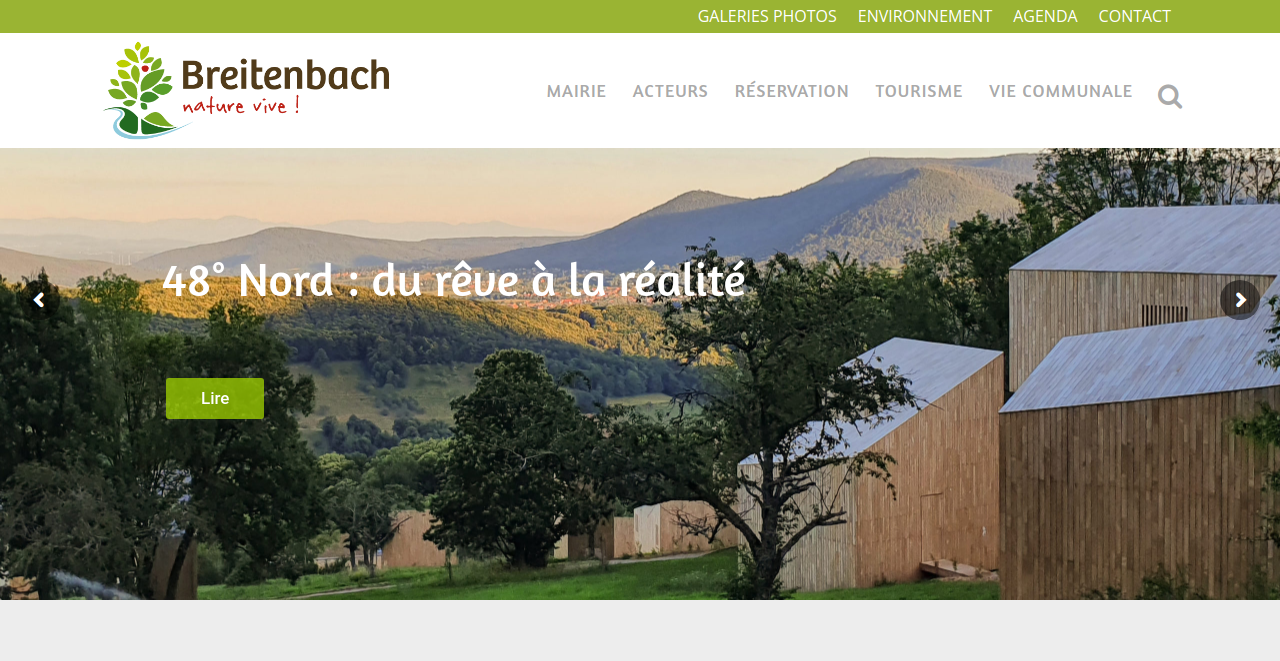 Site internet de la commune de Breitenbach-Haut-Rhin